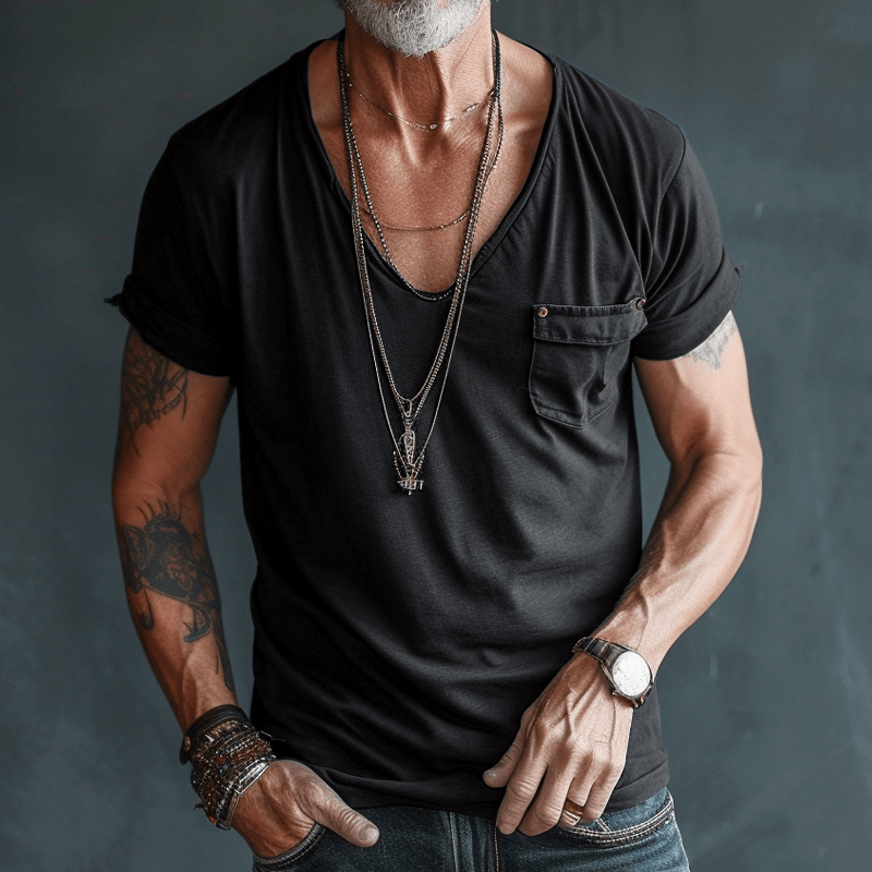 Bruno Dunes Deep-V Shirt