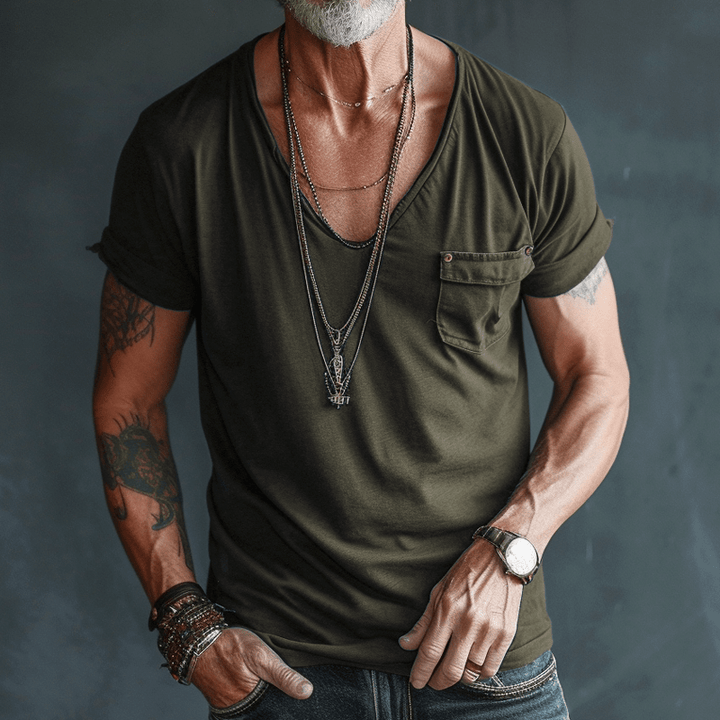 Bruno Dunes Deep-V Shirt