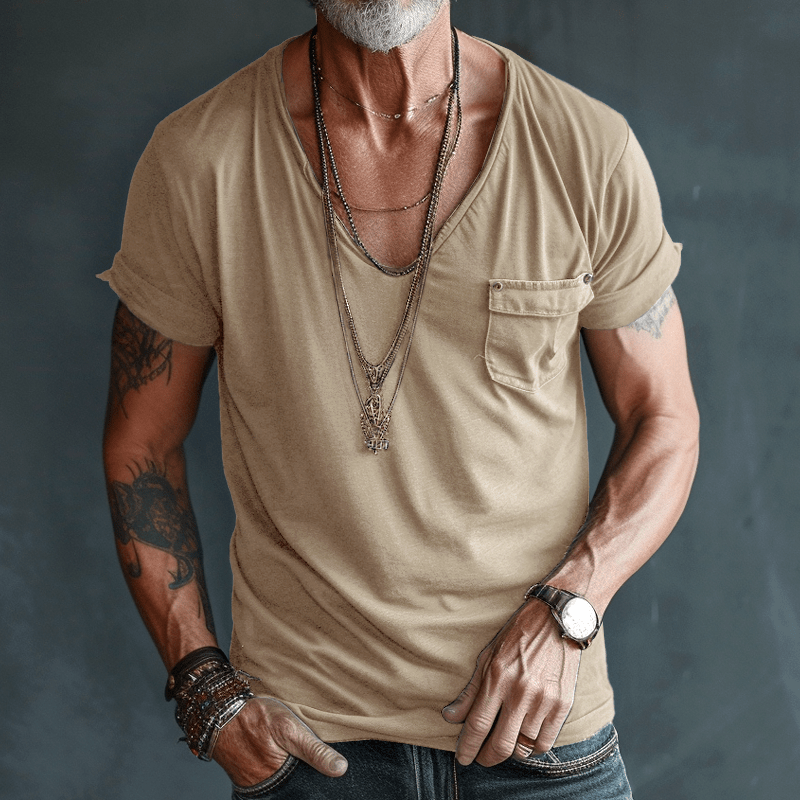 Bruno Dunes Deep-V Shirt