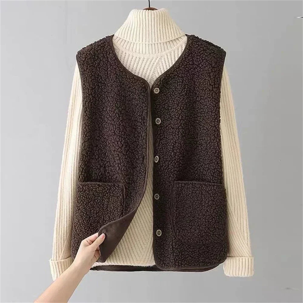 Clara Cozy Sherpa Vest