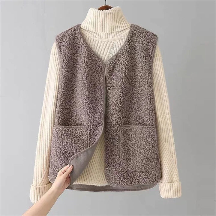 Clara Cozy Sherpa Vest