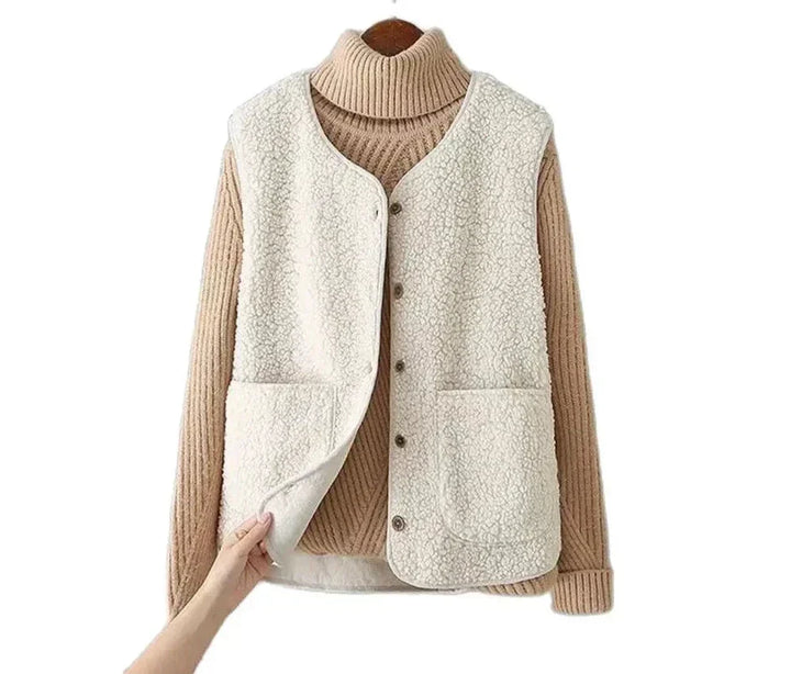 Clara Cozy Sherpa Vest