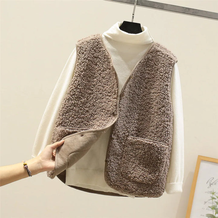 Clara Cozy Sherpa Vest