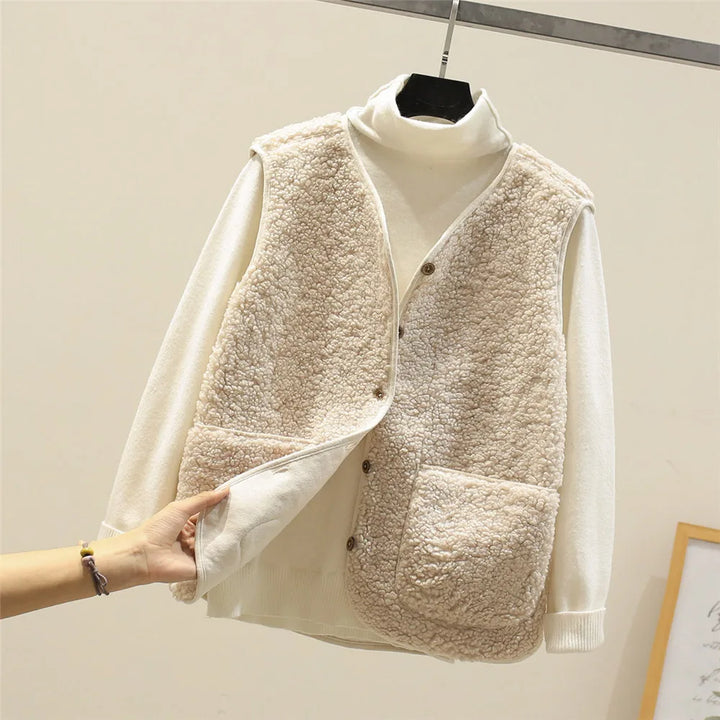 Clara Cozy Sherpa Vest