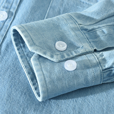 Varsity Denim Shirt