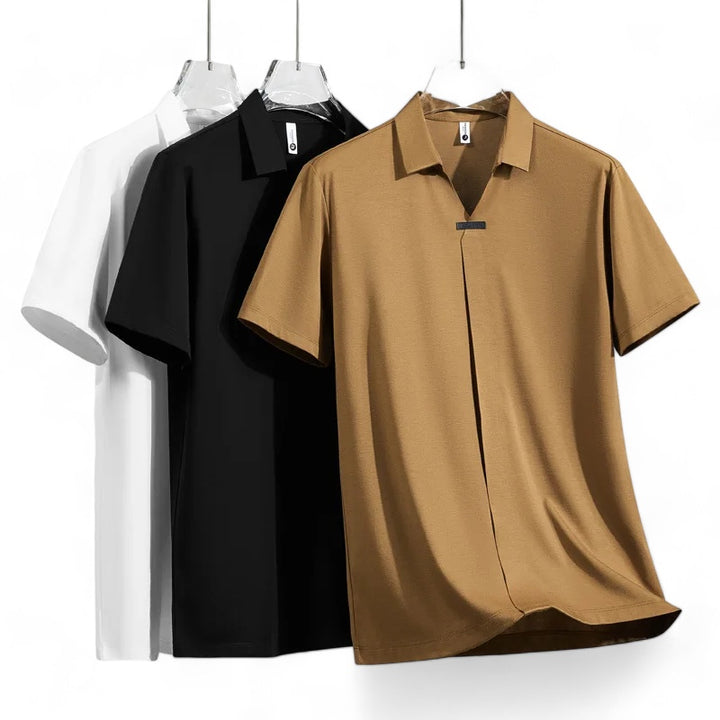 Brunello Luxury Silk Polo