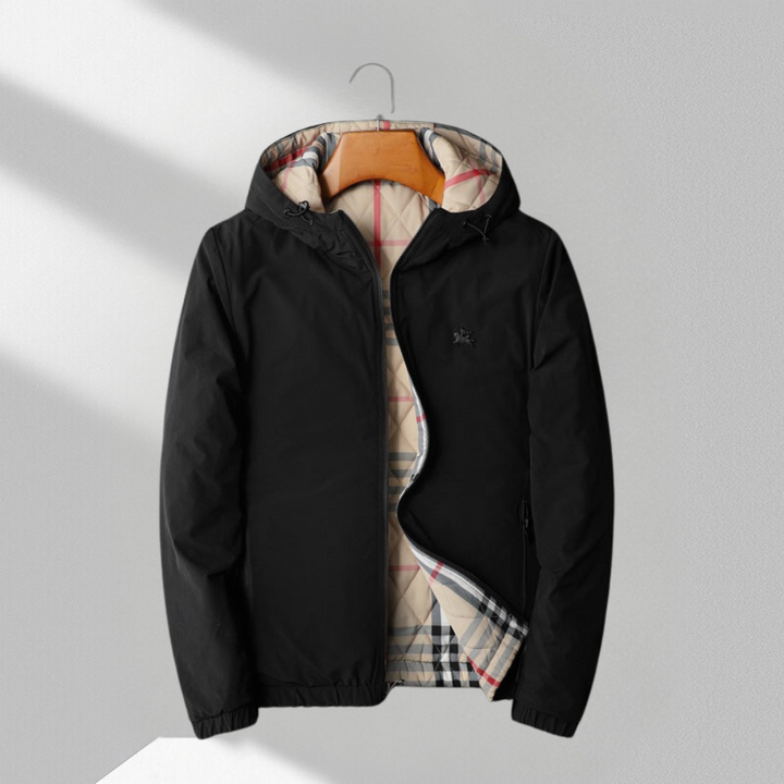 Classic Plaid Quilted Jacket