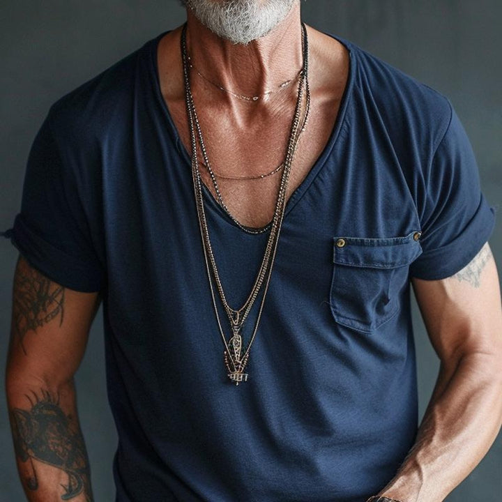 Bruno Dunes Deep-V Shirt