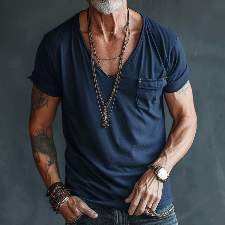 Bruno Dunes Deep-V Shirt