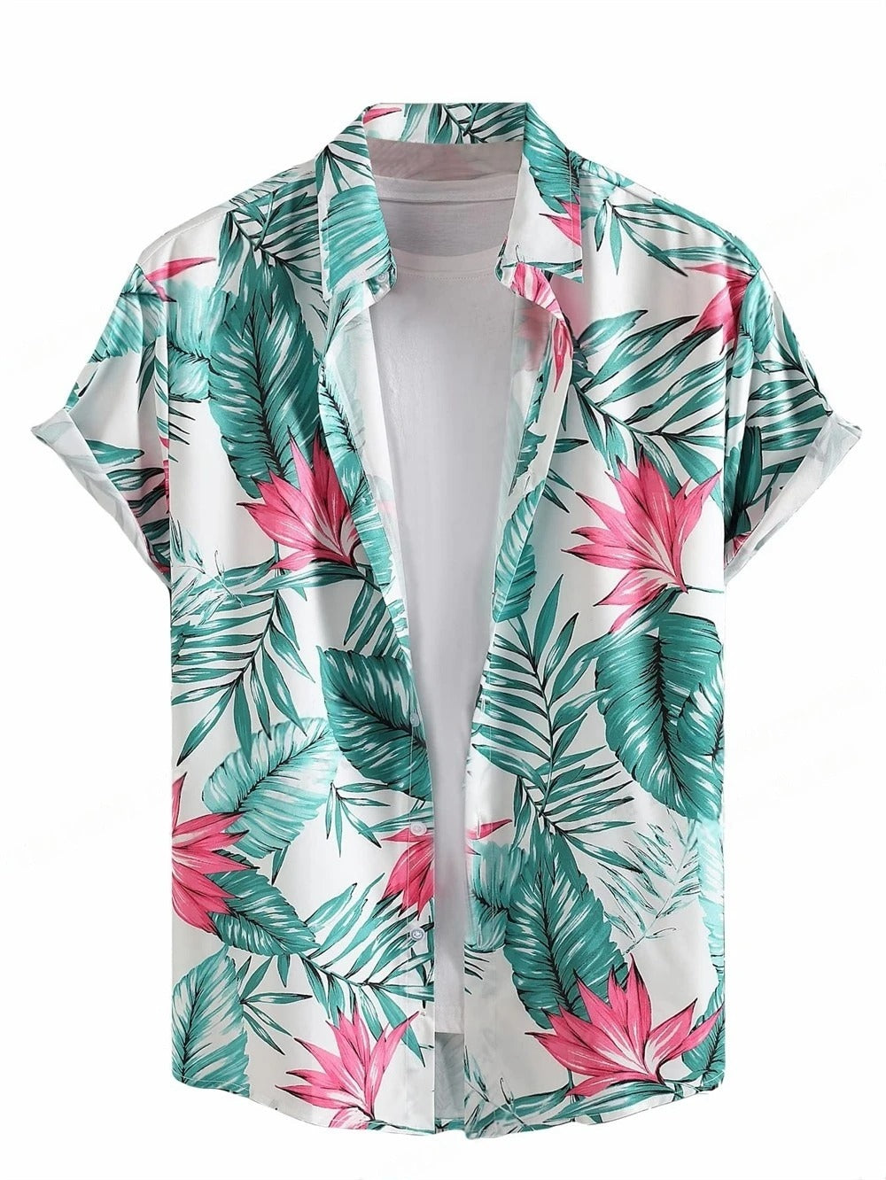 Luca Ferarro Floral Button-Up Shirt