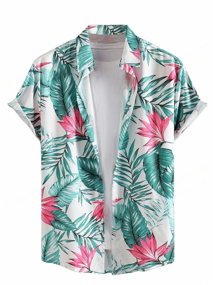 Luca Ferarro Floral Button-Up Shirt