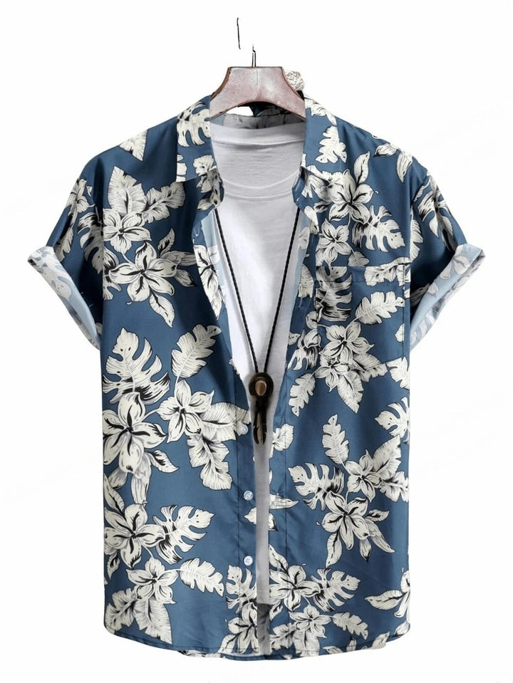 Luca Ferarro Floral Button-Up Shirt